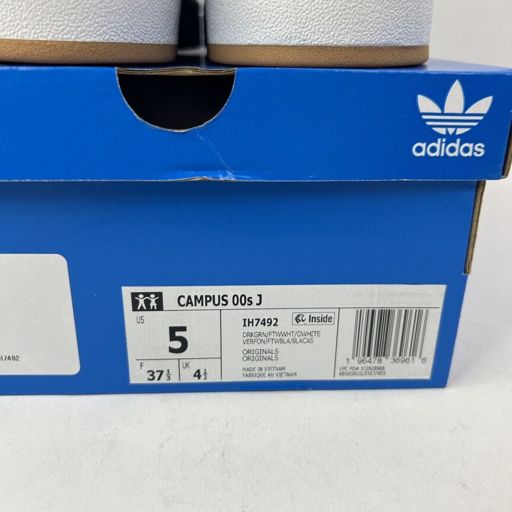 Adidas Shoes Campus 00s “Dark Green White” 2024 - Picture 5 of 5